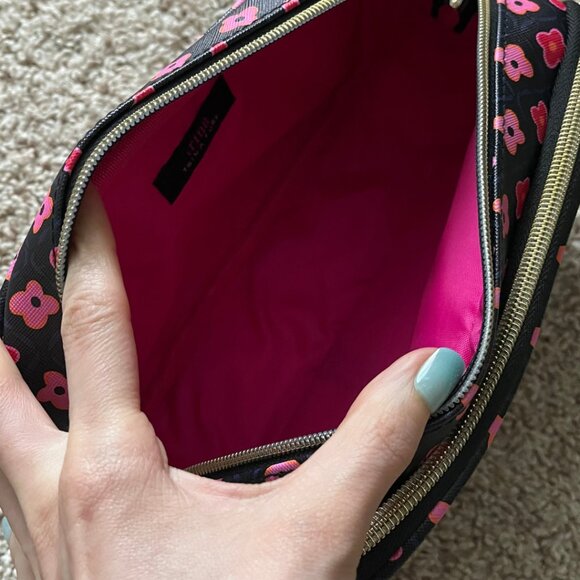 🆕NWOT Trina Turk  Double Zip Brush Case / Makeup & Cosmetic Case [Case #2] - Picture 7 of 7
